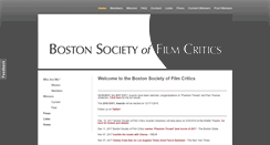 Desktop Screenshot of bostonfilmcritics.org