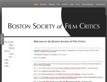 Tablet Screenshot of bostonfilmcritics.org